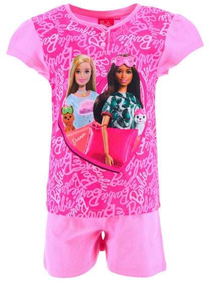 Barbie Schlafanzug kurz