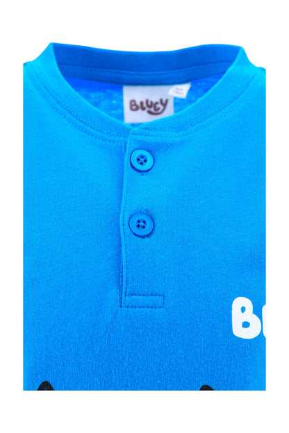 Bluey Schlafanzug kurz  - Shorty für Jungen Gr. 98 - 116 cm