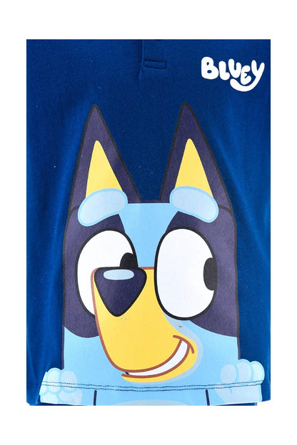 Bluey Schlafanzug kurz  - Shorty für Jungen Gr. 98 - 116 cm