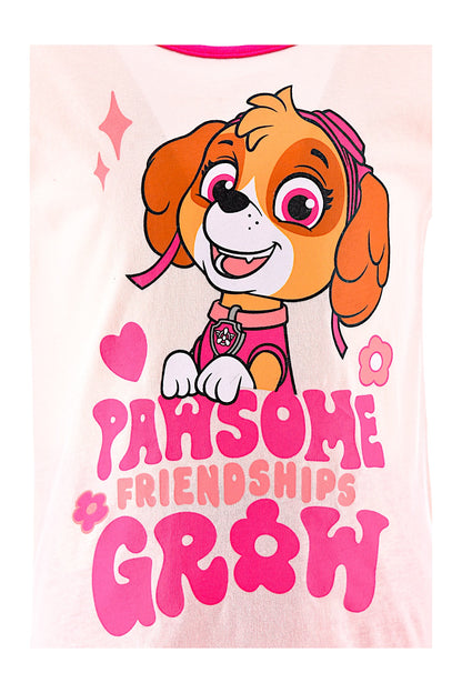 Paw Patrol Skye Schlafanzug kurz  - Shorty für Mädchen Gr. 98 - 116 cm