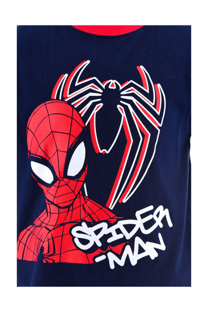 Spider-Man Schlafanzug kurz  - Shorty für Jungen Gr. 98 - 128 cm