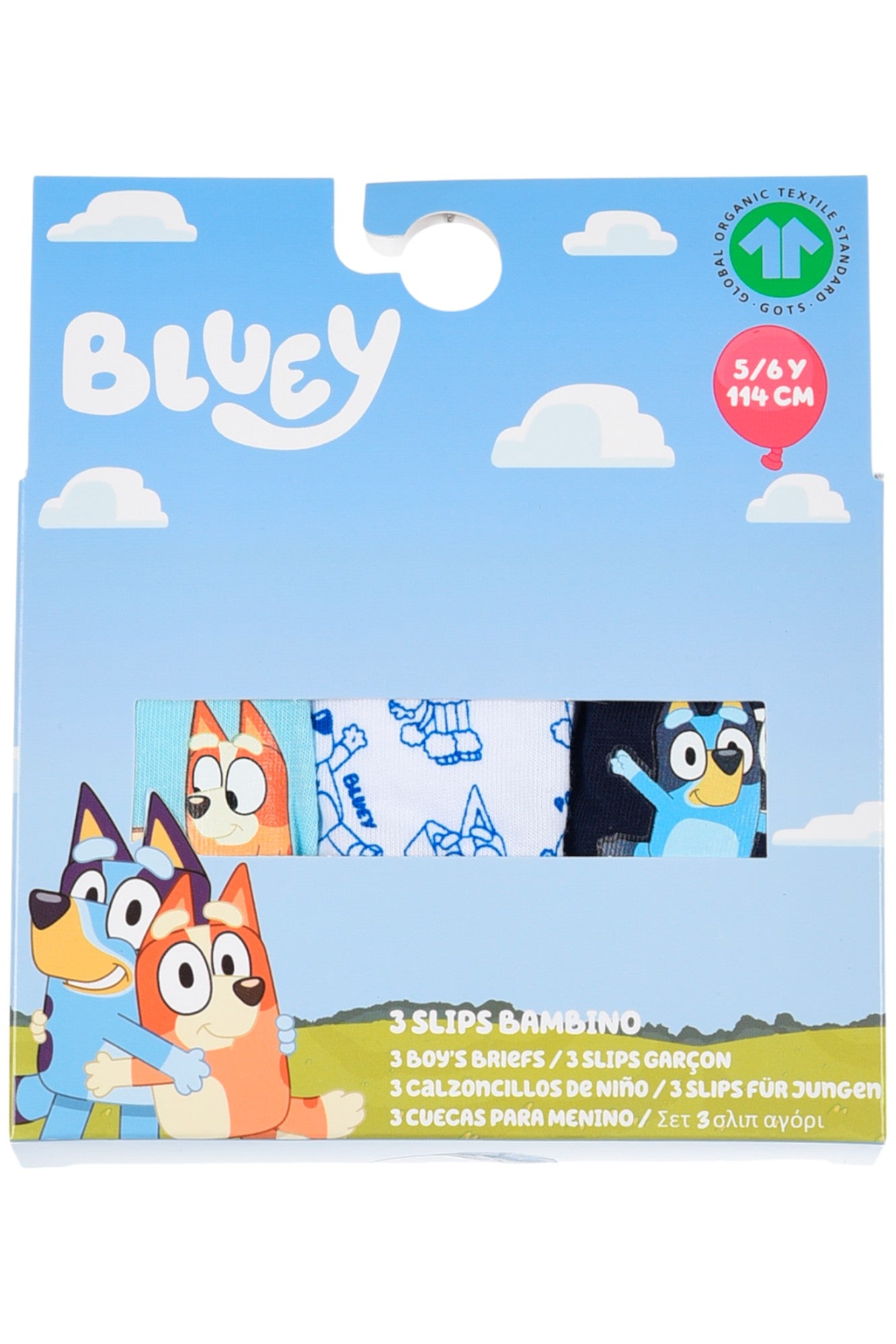 Bluey Slip 3-er Pack