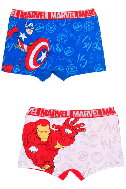Avengers 4-er Pack Jungen Boxershorts Gr. 104 - 140 cm