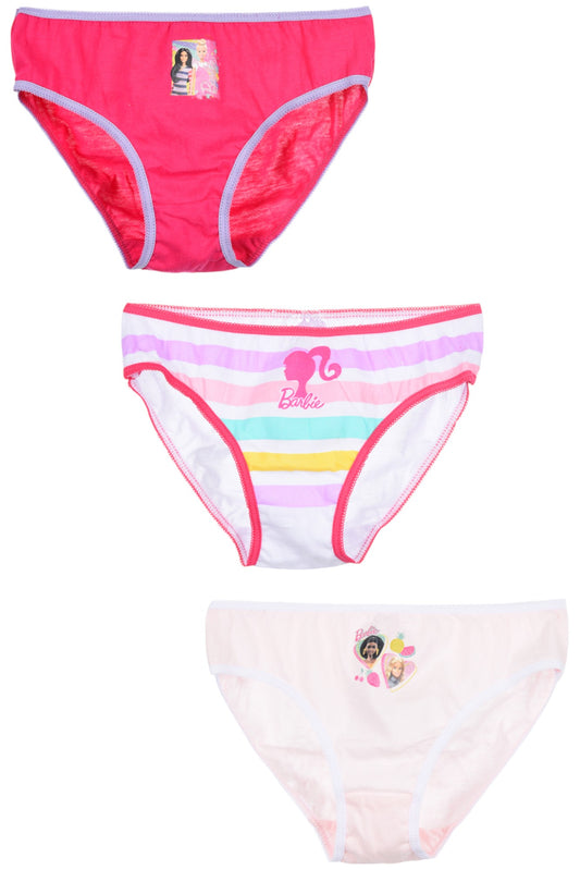 Barbie Slip 3-er Pack für Mädchen Gr. 104 -140 cm