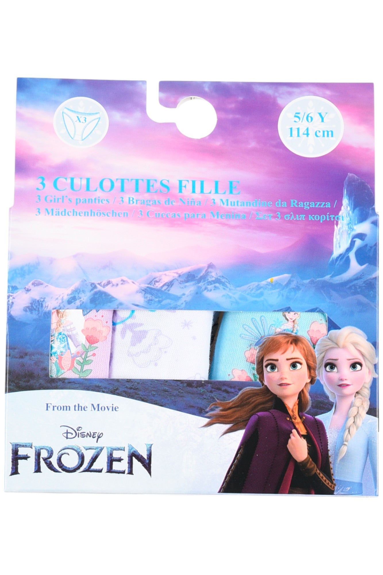 Disney Frozen Slip 3-er Pack