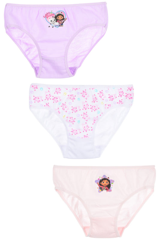 Gabby´s Dollhouse Slip 3-er Pack für Mädchen Gr. 98 -128 cm