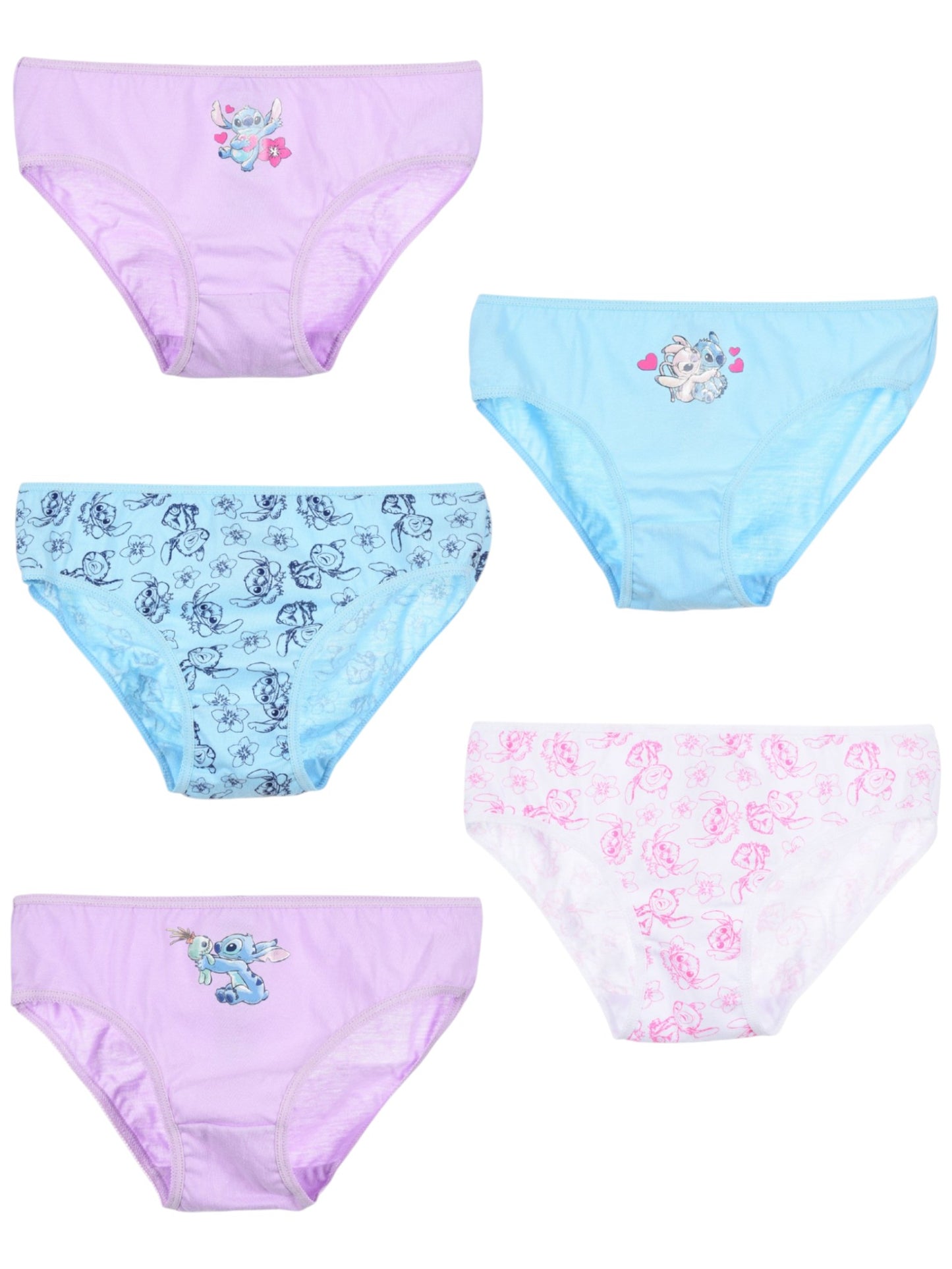Disney Stitch Slip 5-er Pack