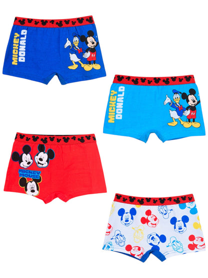 Mickey Mouse 4-er Pack Boxershorts