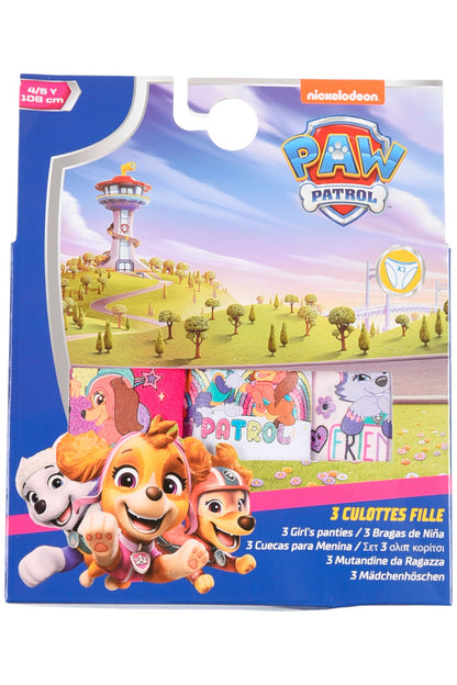 Paw Patrol Slip 3-er Pack Skye für Mädchen Gr. 98 -116 cm