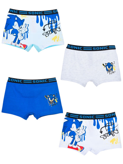 Sonic The Hedgehog 4-er Pack Boxershorts