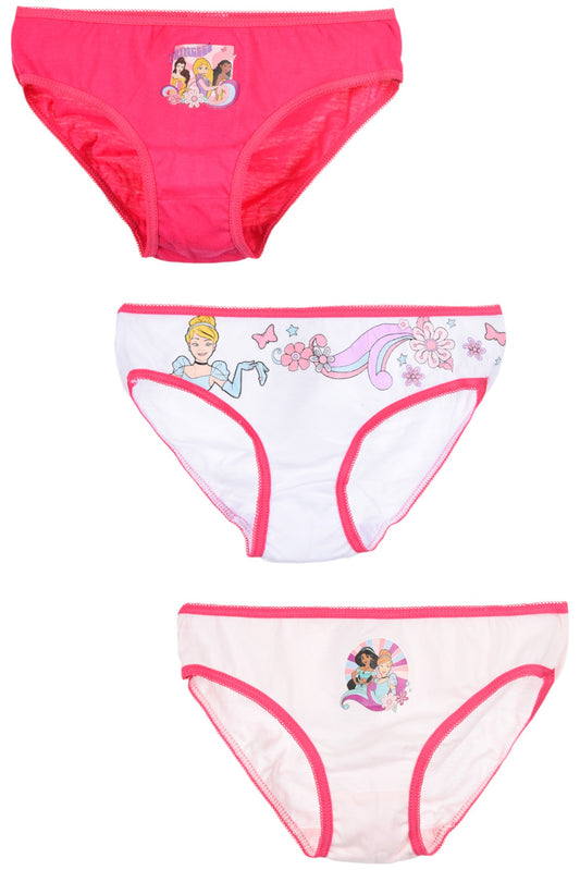 Disney Princess Slip 3-er Pack für Mädchen Gr. 98 -128 cm