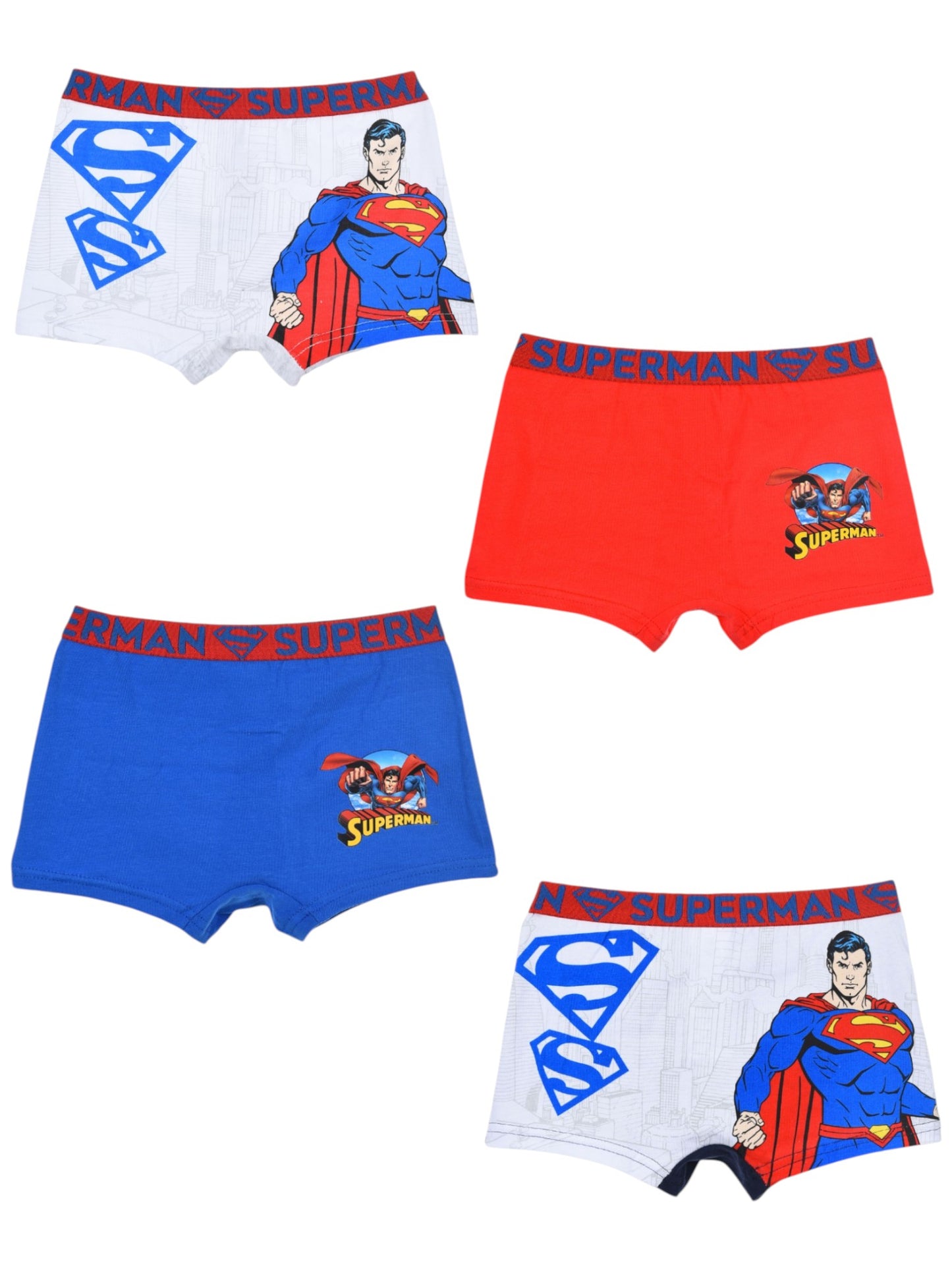 Superman 4-er Pack Boxershorts