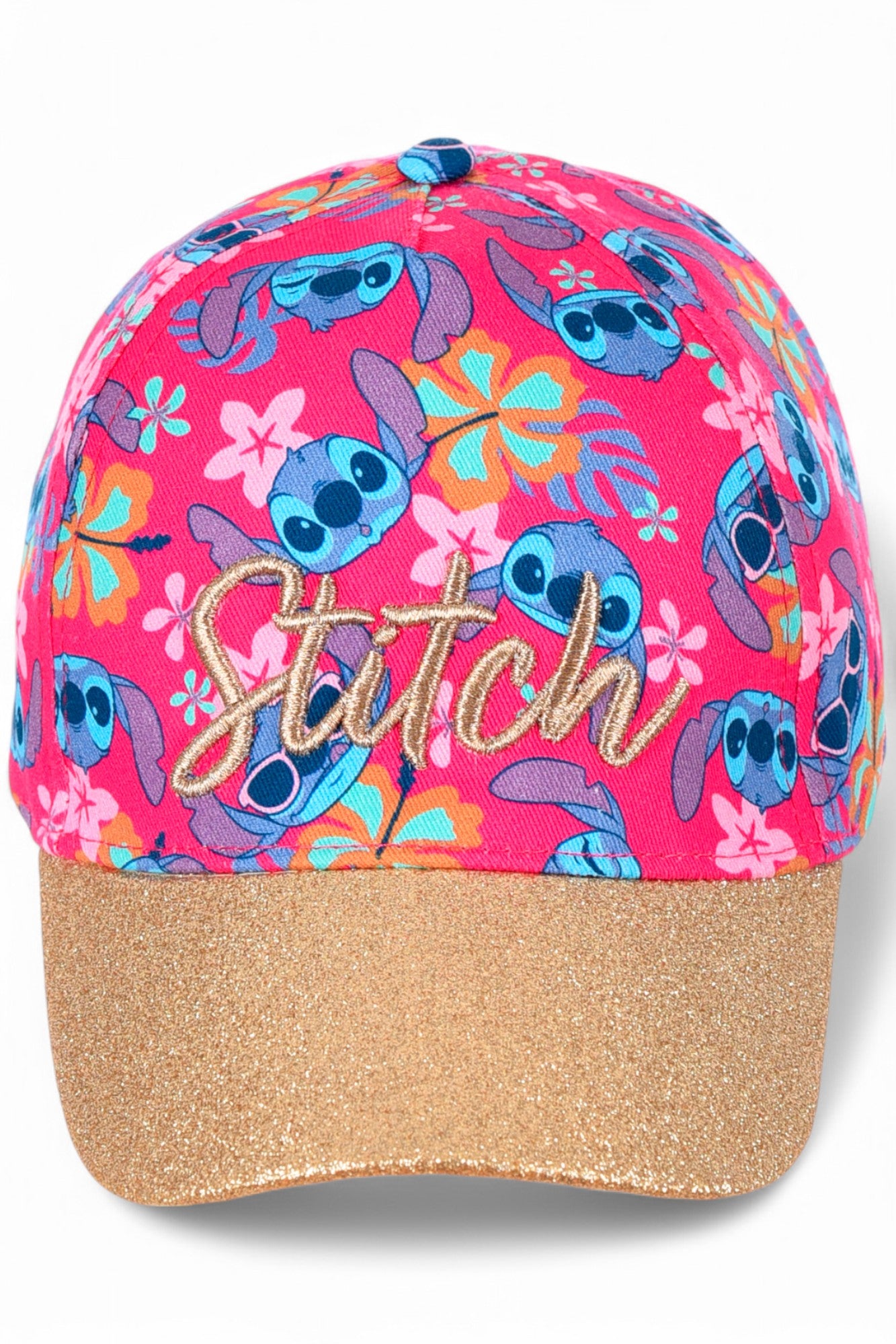 Disney Lilo & Stitch Sommerkappe mit Glitzer 52-54 cm