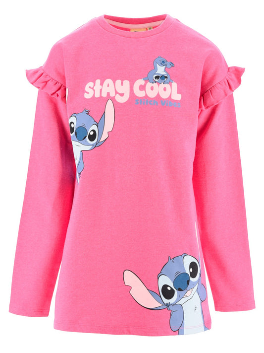 Stitch Mädchen Sweatkleid Oversized