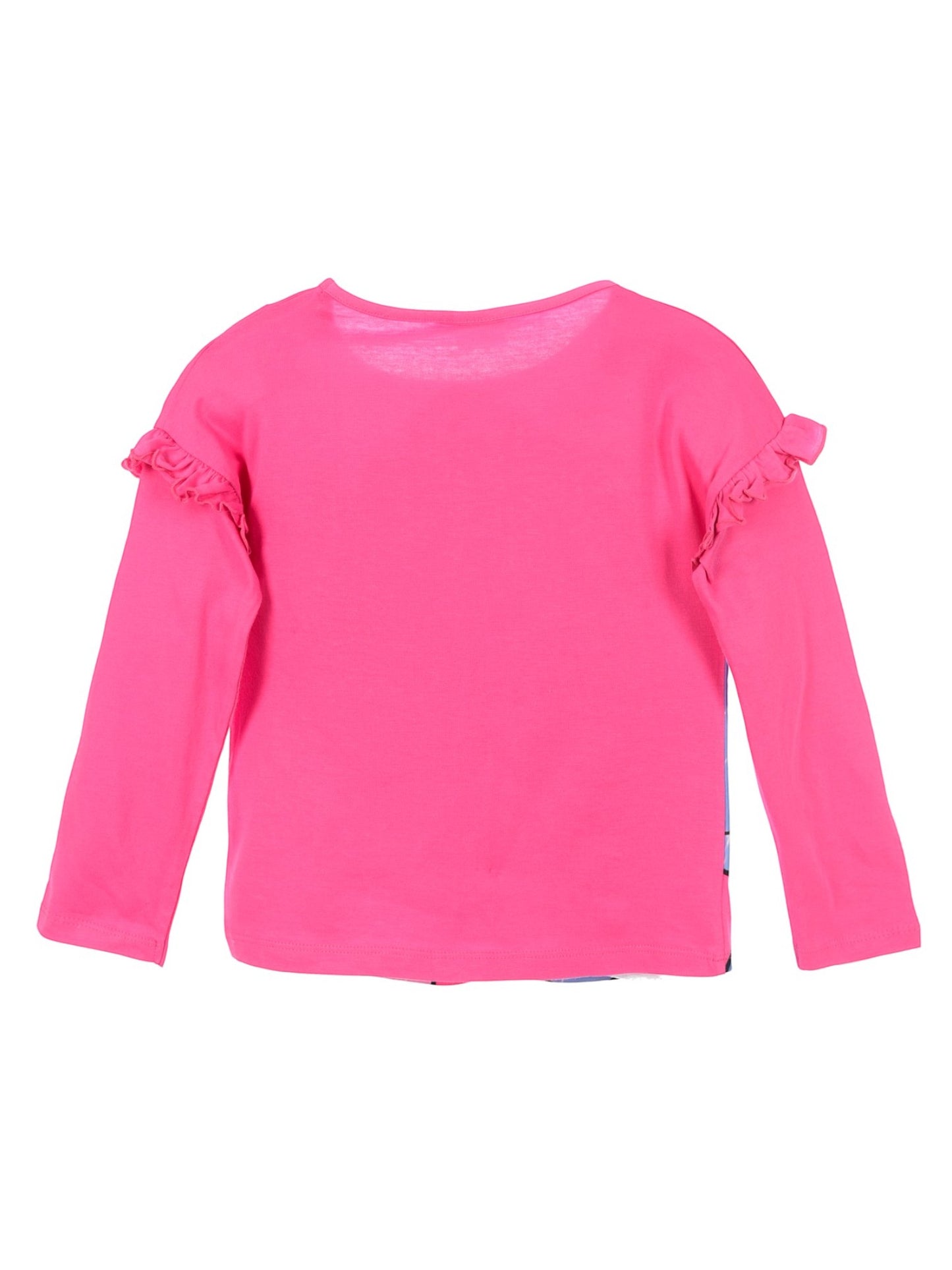 Disney Stitch & Angel Langarmshirt mit Rüschen und Glitzer