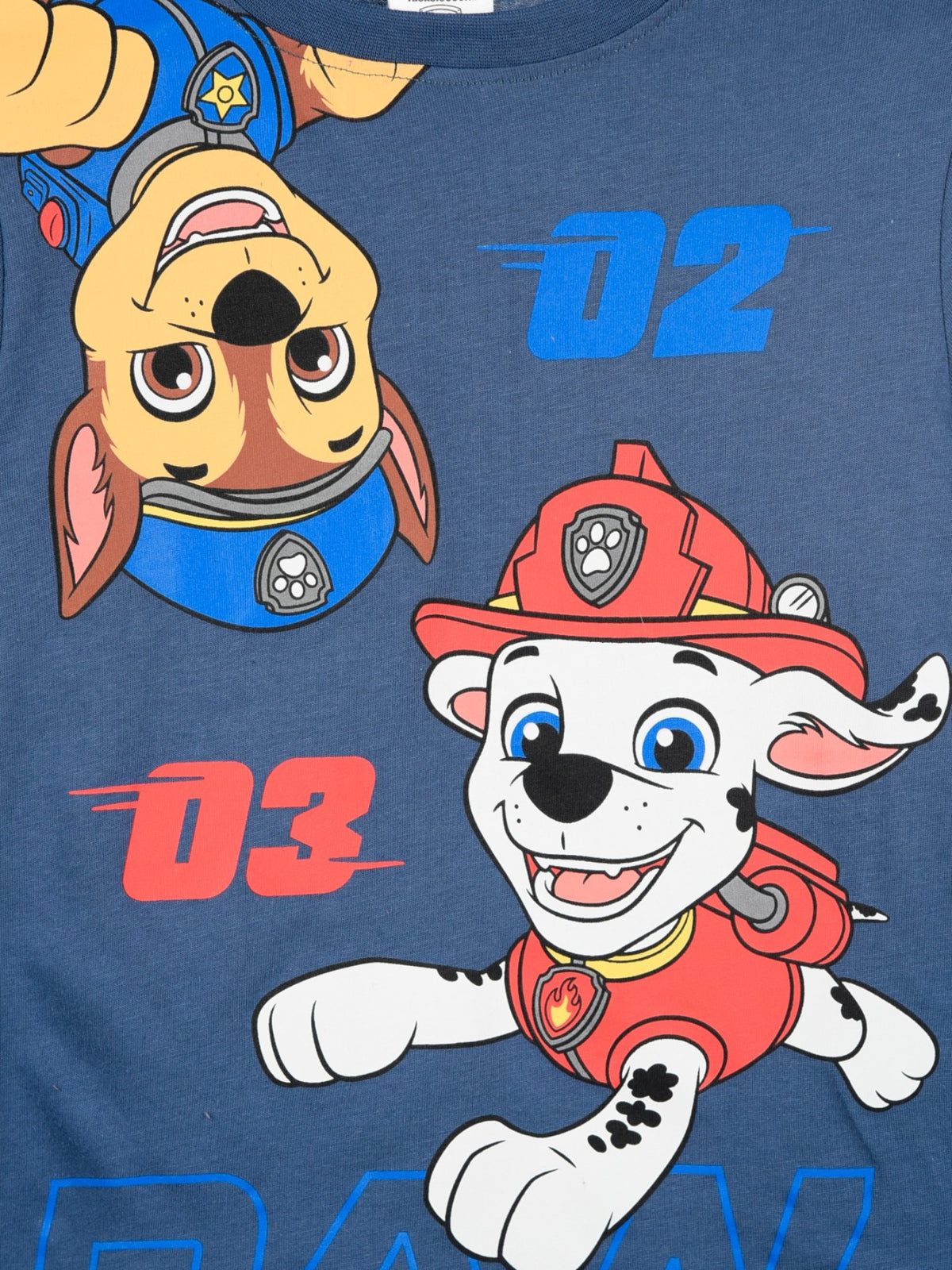 PAW Patrol Jungen Langarmshirt mit Chase & Marshall Print