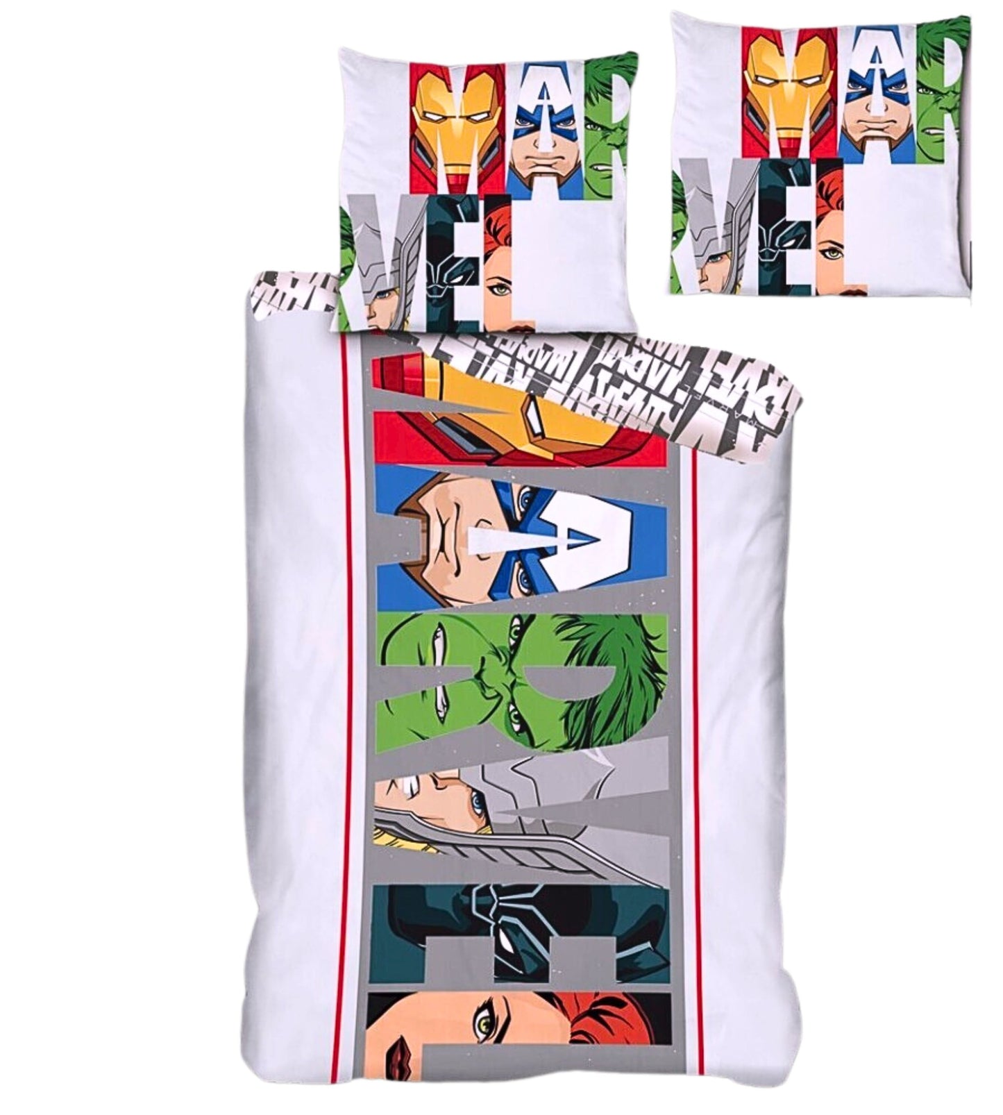 Marvel Bettwäsche Set Avengers 2-tlg. 135-140 x 200 cm