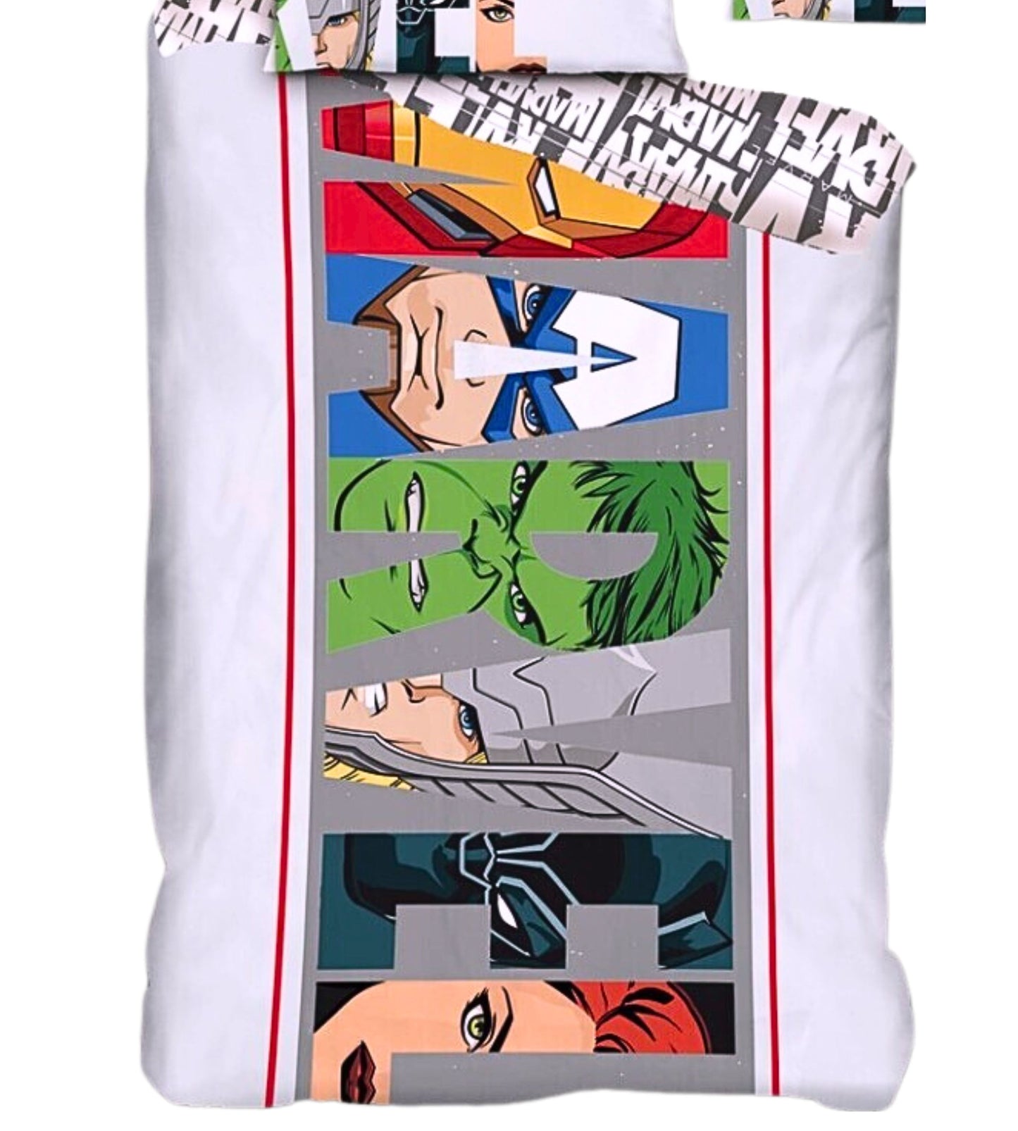 Marvel Bettwäsche Set Avengers 2-tlg. 135-140 x 200 cm