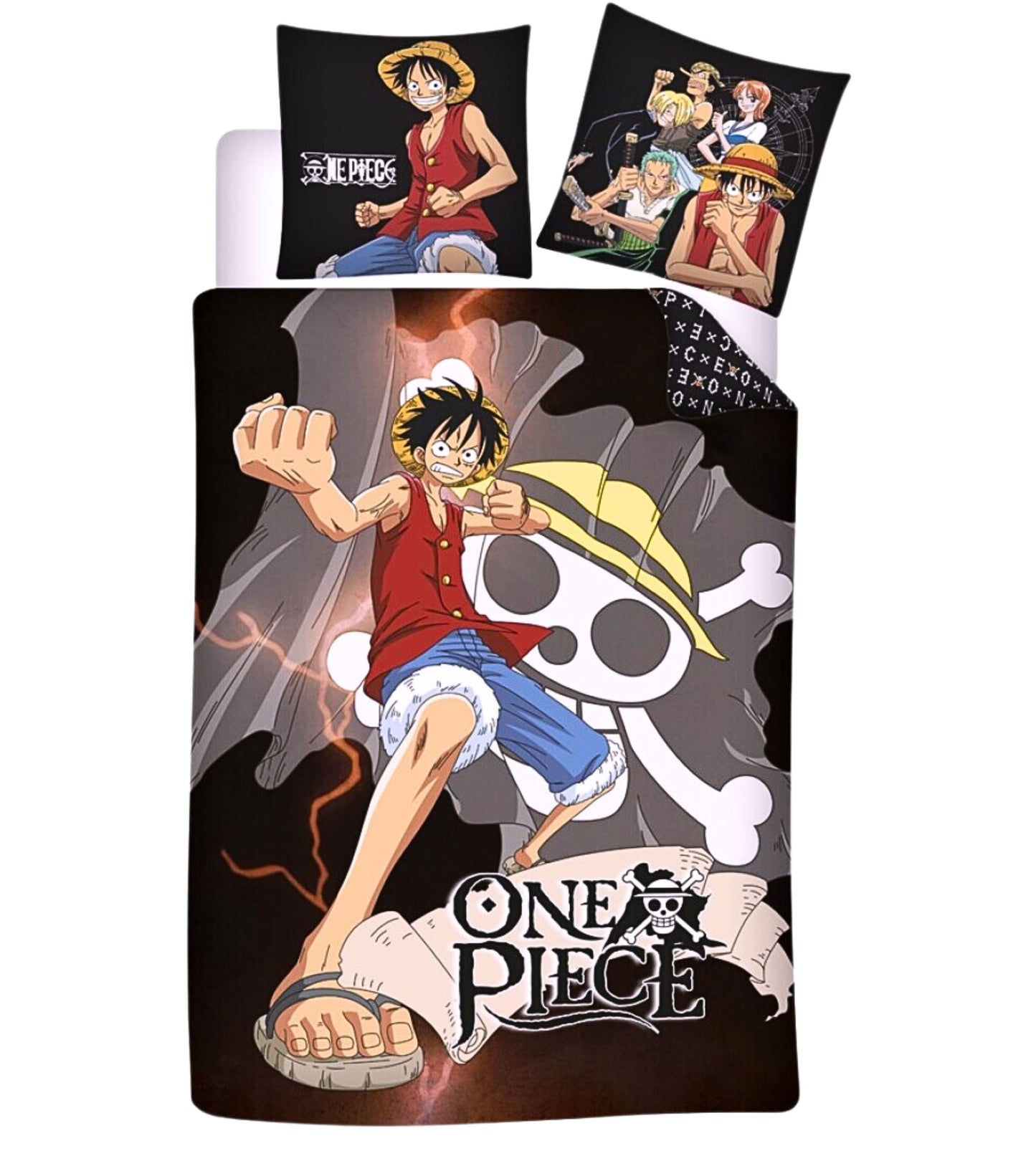 One Piece Bettwäsche Set 2-tlg. 135-140 x 200 cm