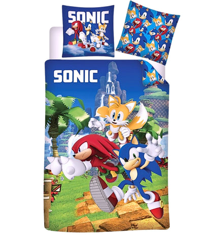 Sonic The Hedgehog Bettwäsche Set 2-tlg. 135-140 x 200 cm