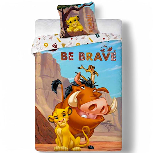Disney König der Löwen Kinderbettwäsche Set 2-tlg. 135-140 x 200 cm