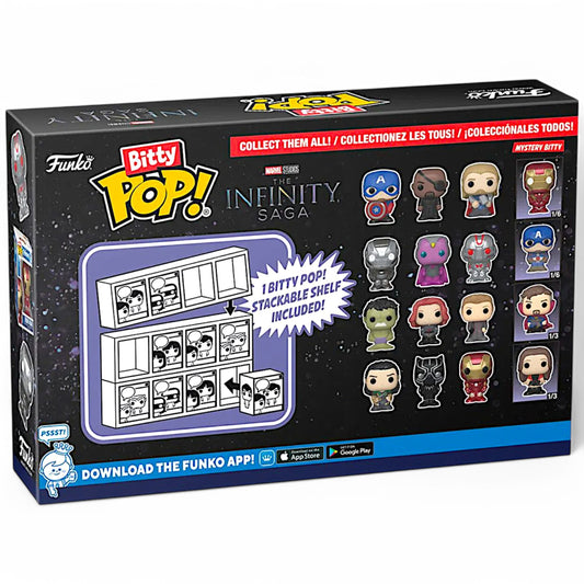 Spielfiguren Funko Bitty Pop! Marvel The Infinity Saga 4‑Pack zum sammeln