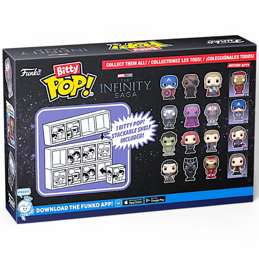 Funko Bitty Pop! Marvel – The Infinity Saga 4‑Pack mit Loki