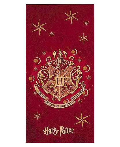 Harry Potter Badetuch in Dunkelrot 70 x 140 cm