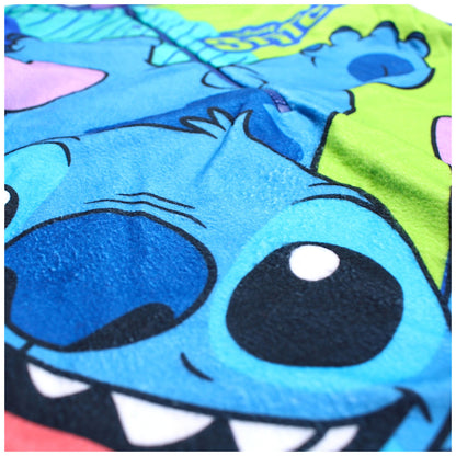Disney Stitch Overall Fleece Schlafanzug für Kinder Gr. 92-128 cm