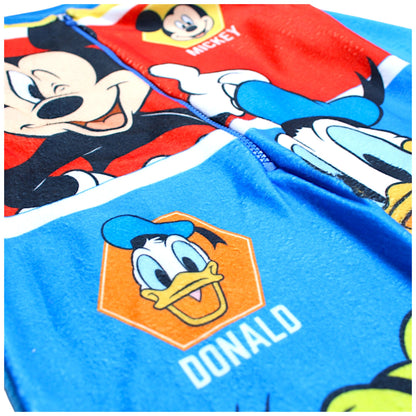 Disney Mickey Mouse Overall Fleece Schlafanzug für Jungen Gr. 92-128 cm