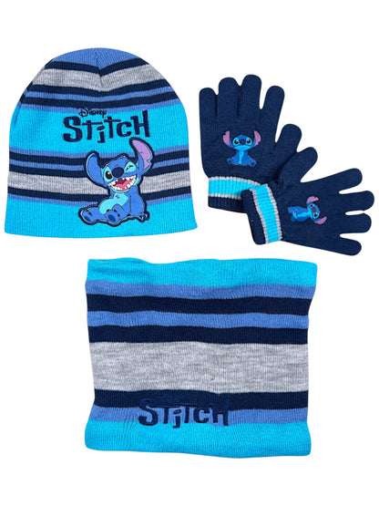 Disney Stitch Winter Mütze Set