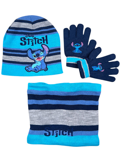 Disney Stitch Winter Mütze Set