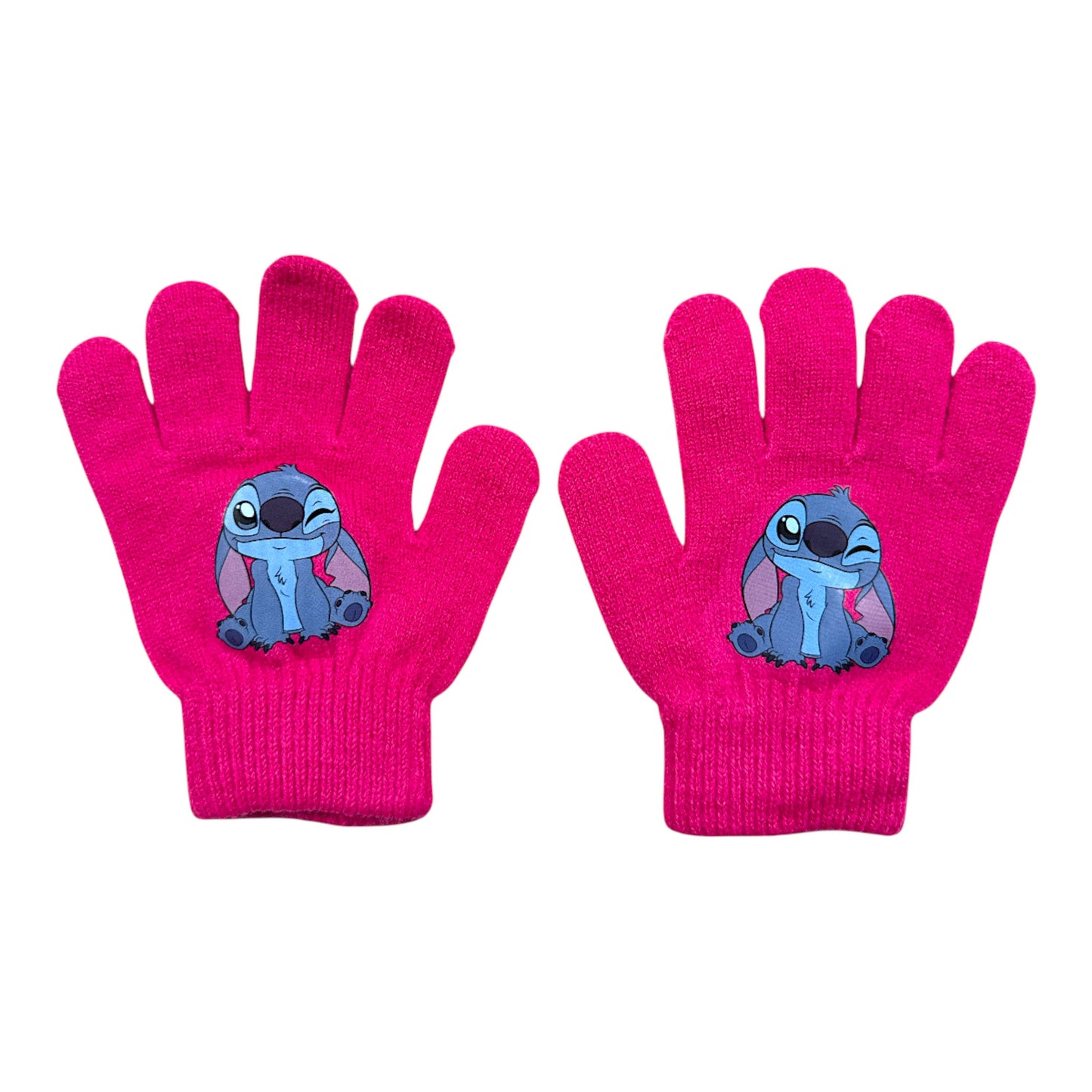 Disney Stitch Winter Mütze Set 3-teilig Einheitsgröße