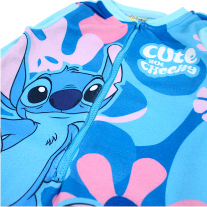 Disney Stitch Overall Fleece Schlafanzug für Kinder