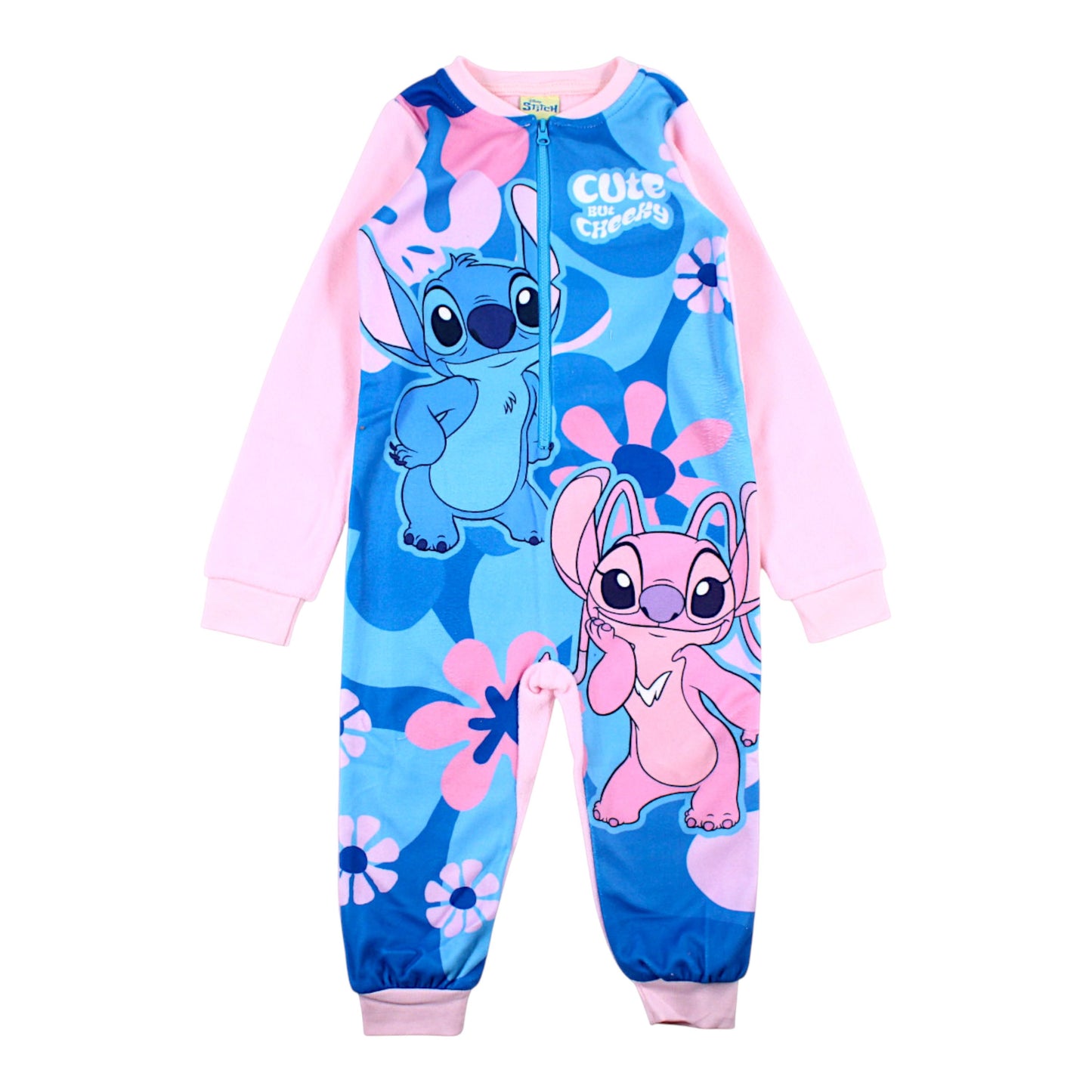 Disney Stitch Overall Fleece Schlafanzug für Kinder