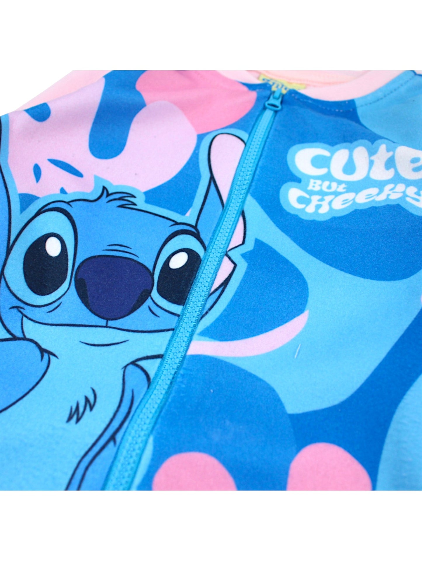 Disney Stitch Overall Fleece Schlafanzug