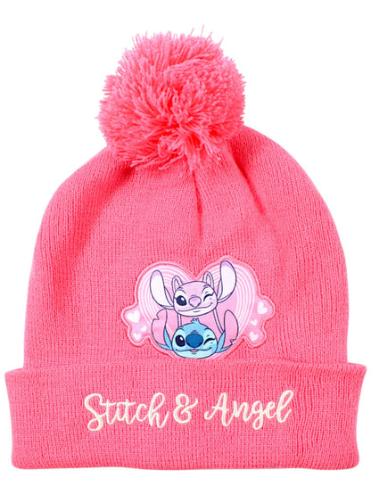 Disney Stitch & Angel Winter Mütze Set