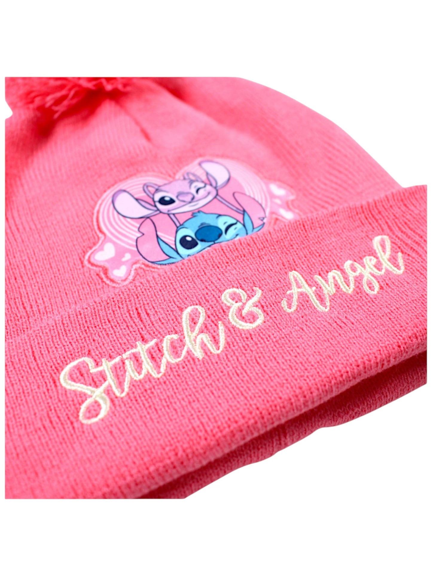 Disney Stitch & Angel Winter Mütze Set