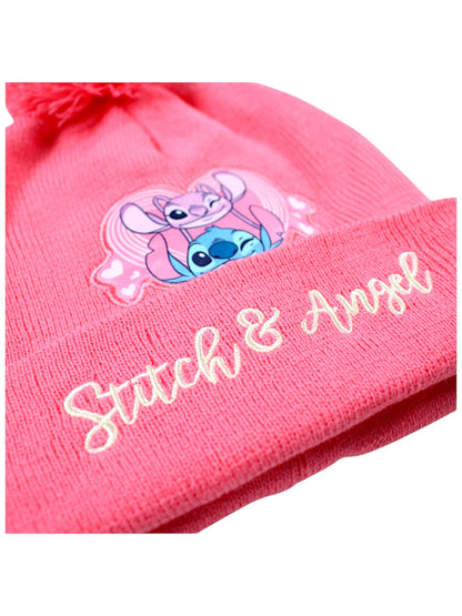 Disney Stitch & Angel Winter Mütze Set