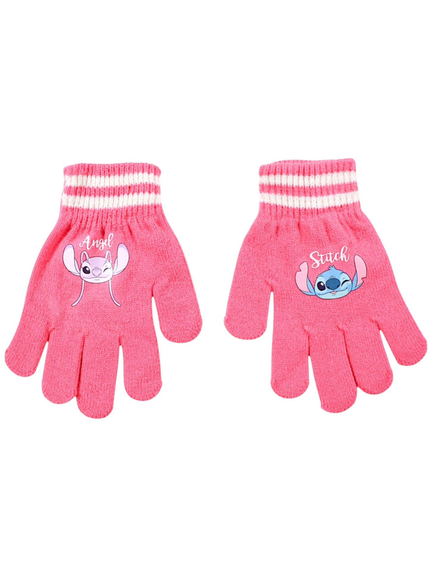 Disney Stitch & Angel Winter Mütze Set