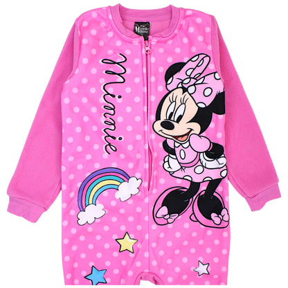 Minnie Mouse Fleece Overall  Schlafanzug für Mädchen Gr. 92-128 cm