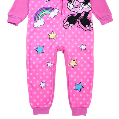 Minnie Mouse Fleece Overall  Schlafanzug für Mädchen Gr. 92-128 cm