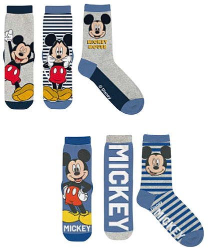 Mickey Mouse Kindersocken 6er - Pack Gr. 23-34