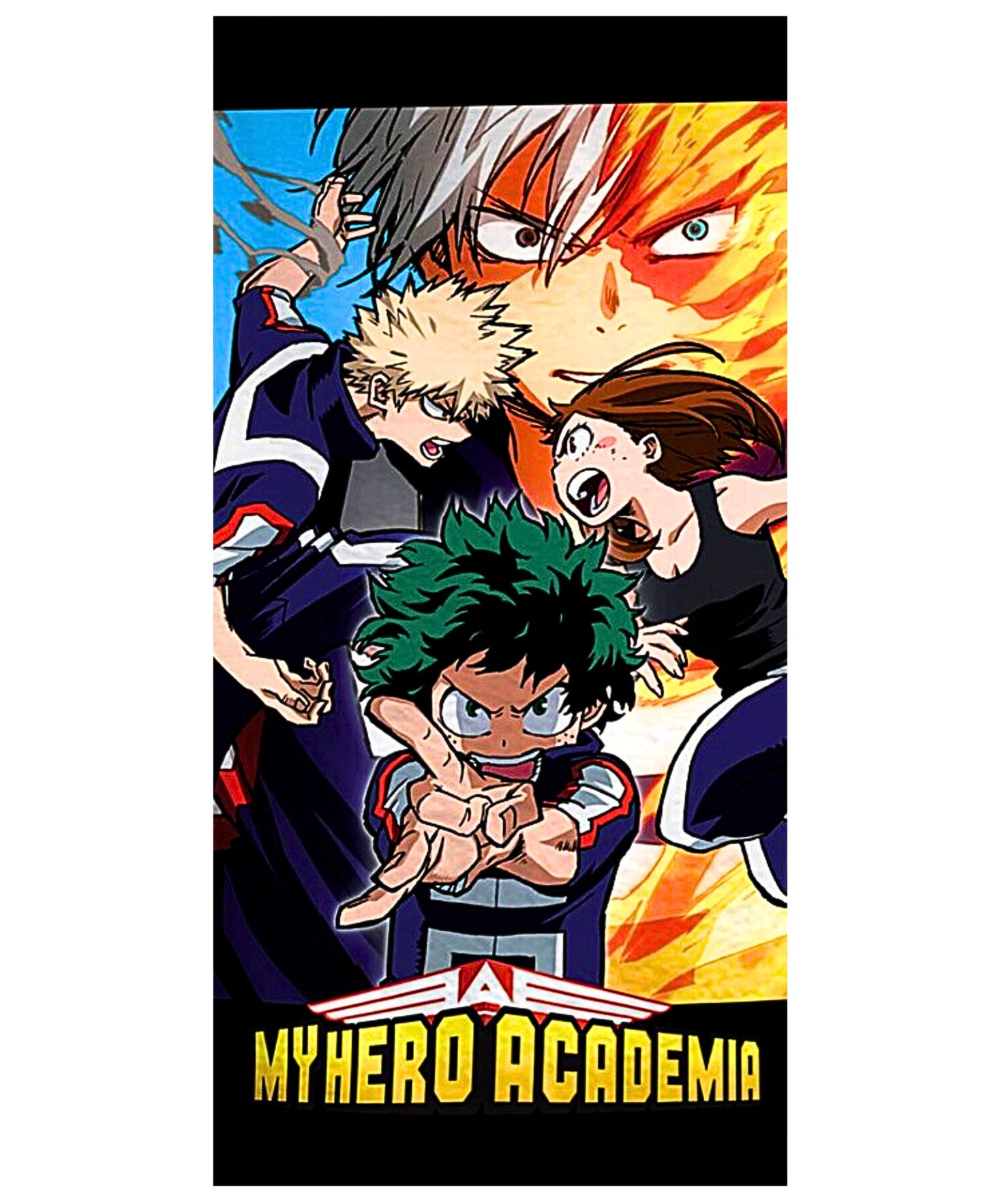 Bade-/Strandtuch My Hero Academia - Izuku 70 x 140 cm