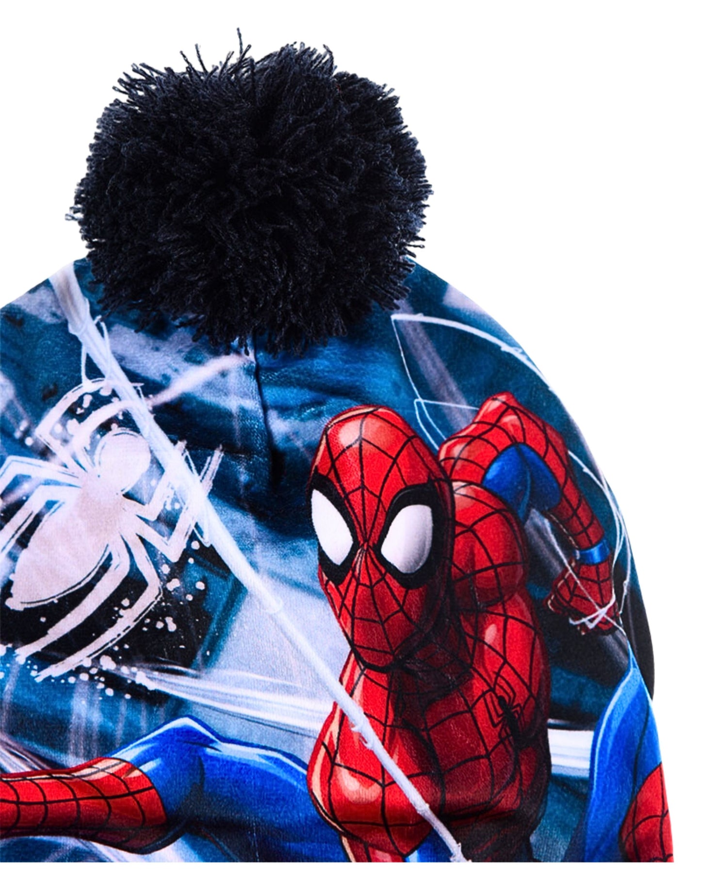 Set Bommelmütze & Schlauchschal Spider-Man für Jungen