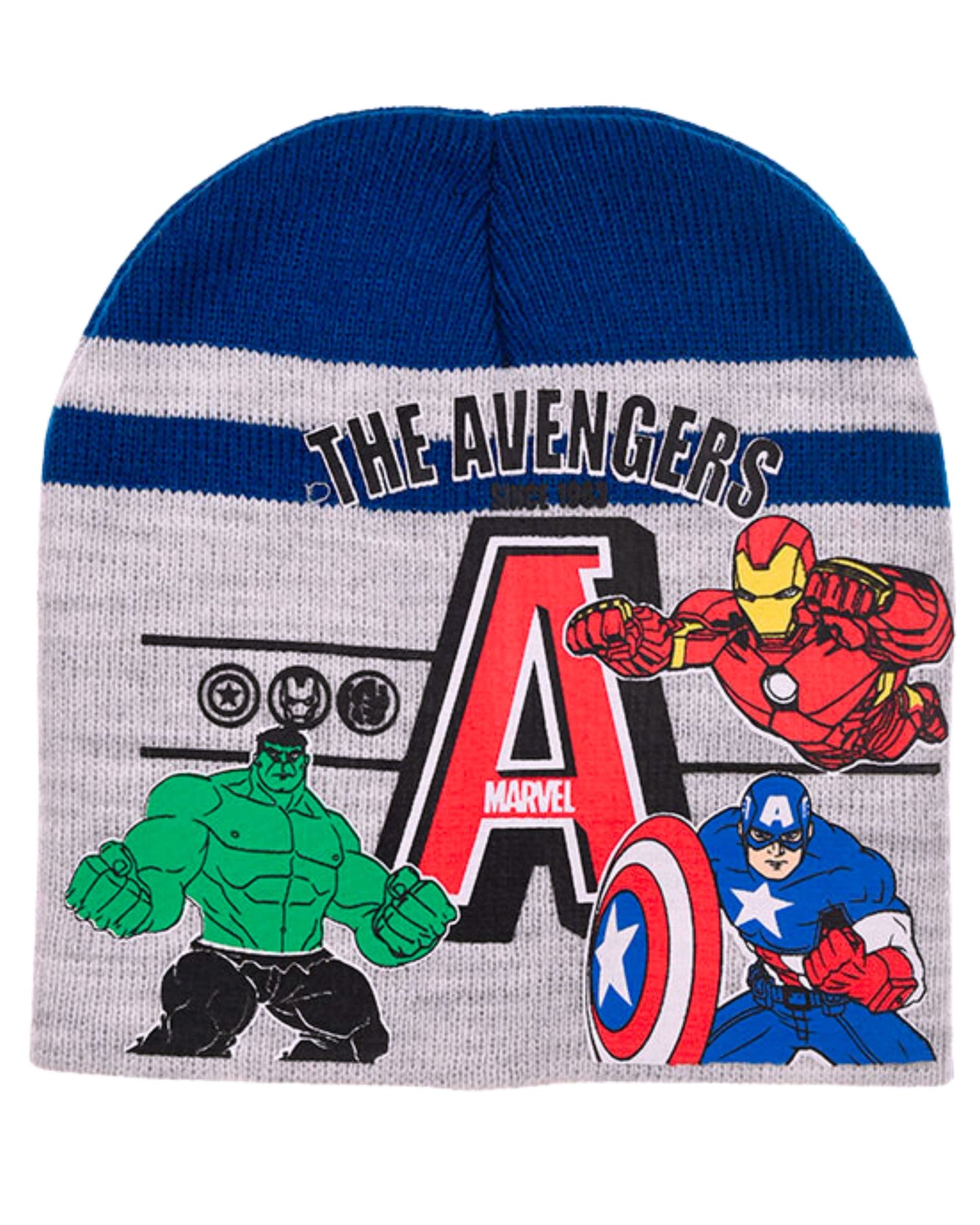 Winter Mütze Set 3-teilig Avengers für Jungen
