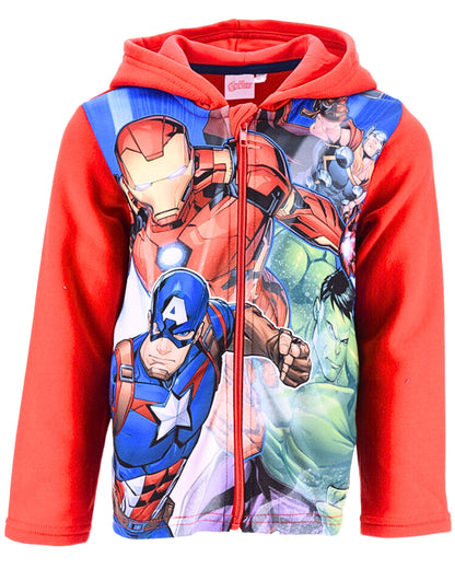 Sweatjacke Avengers für Jungen