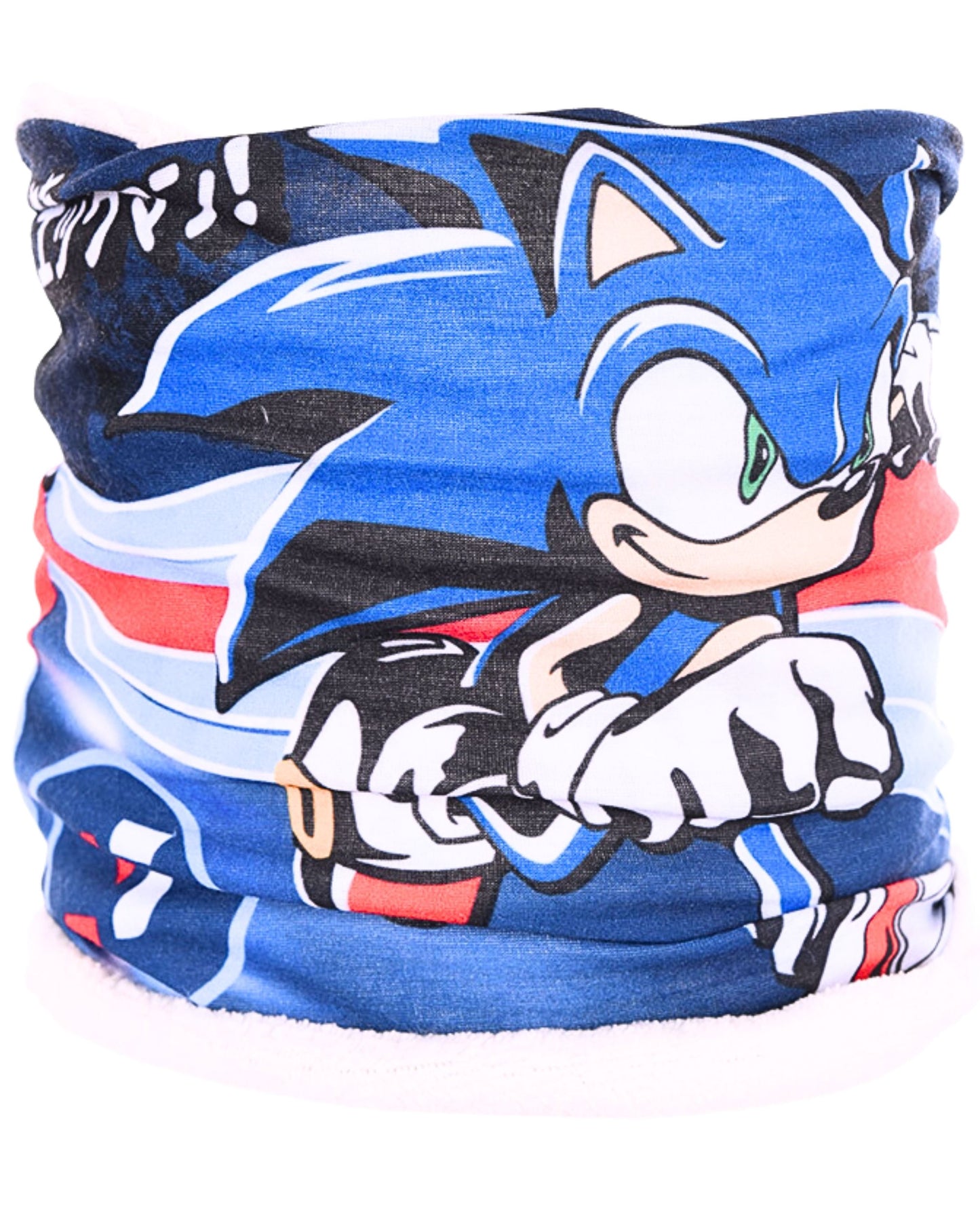 Schlauchschal Sonic The Hedgehog mit Fleecefutter