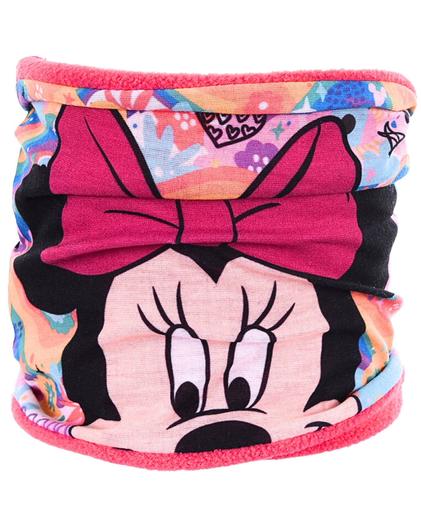 Schlauchschal Disney Minnie Mouse mit Fleecefutter für Mädchen
