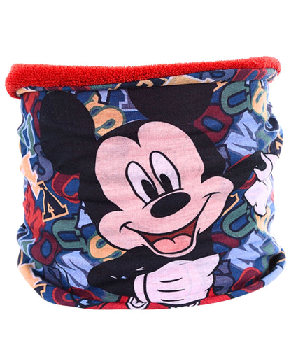 Schlauchschal Disney Mickey Mouse mit Fleecefutter für Jungen
